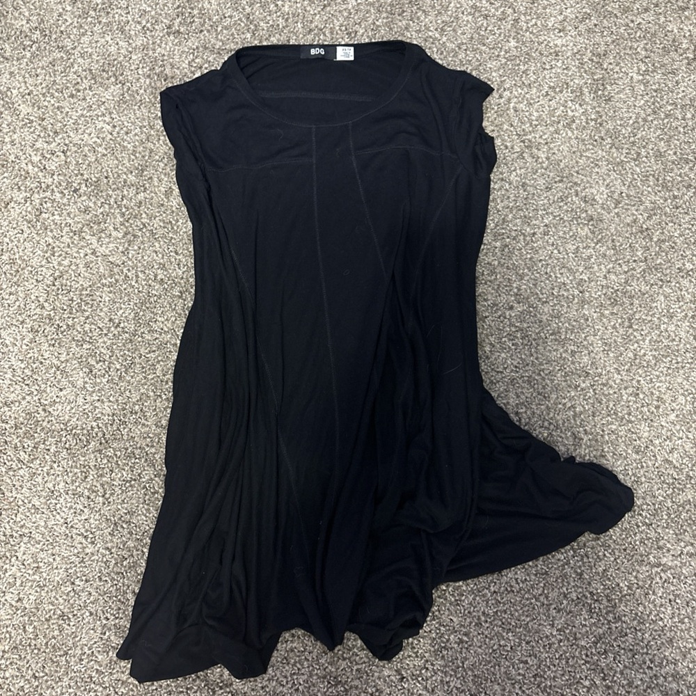 BDG Black Sleeveless Blouse